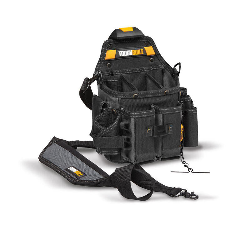 Bolso Portaherramientas Oficial Electricista + Correa Hombro Tb-Ct-114 Toughbuilt