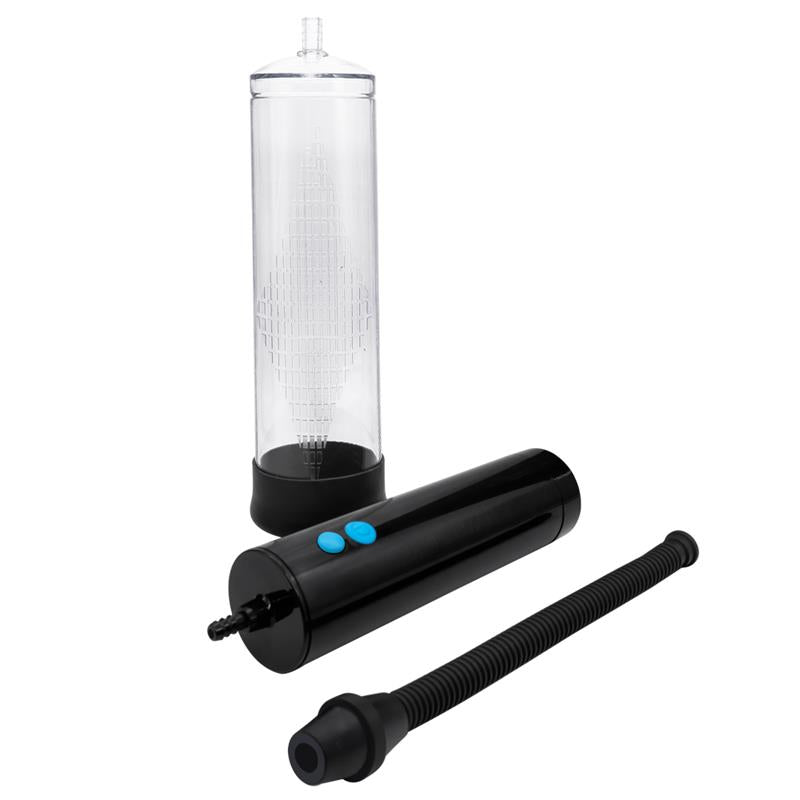 Bomba Con Control Remoto Para El Pene Psx05 Usb Recargable Transparente