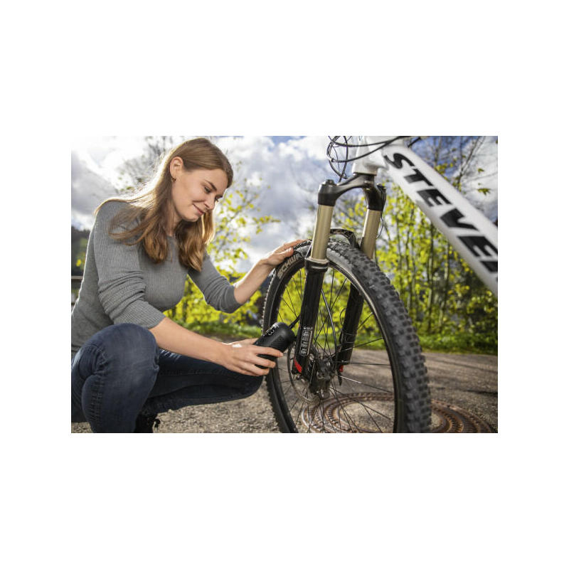 Bomba De Aire Inalámbrica Wiha Zai Home, 6 Piezas (Negro, Batería De Iones De Litio De 3,7 Voltios, 4 Ah)