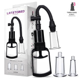 Bomba Manual Dupper  Para Vagina Y Pezones 3 Copas