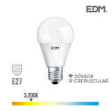 Bombilla "Crepuscular" Standard Led E27 10w 810lm 3200k Luz Calida Ø6x11cm Edm