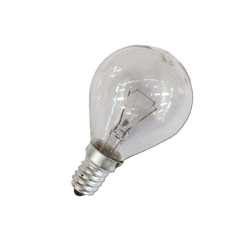 Bombilla Incandescente Esferica Clara 60 W E14 (Solo Uso Industrial)