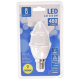 Bombilla Led C37-E14 6w 3000k Luz Calida 510lm Aigostar