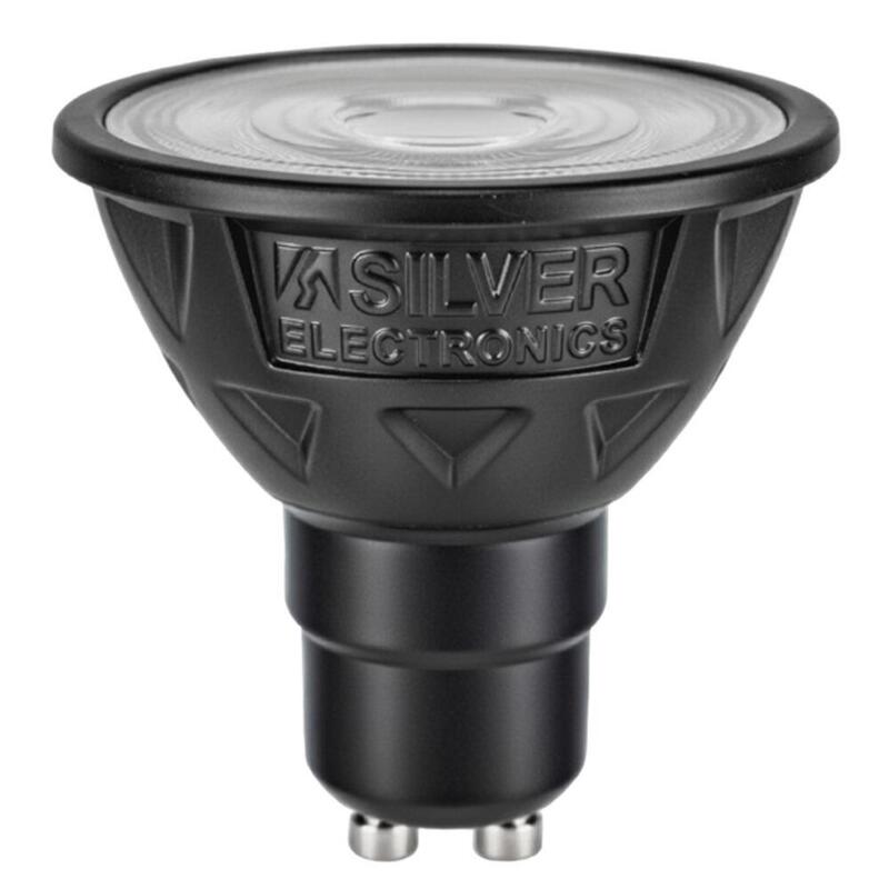 Bombilla Led Nitra Silver Electronics Dicroica 6.5w=80w Gu10 2700k 38º 9000lm Luz Calida A+ Ca