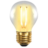 Bombilla Led Silver Electronic Filamento Edison Esferica 2w=25w -  E27 -  2.200k -  320 -  150 Lm -  Luz Extra Calida -  A+