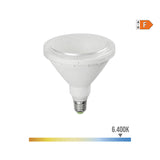 Bombilla Par38 Led E27 15w 1200lm 6400k Luz Fria Ip64 Ø12x13,8cm Edm