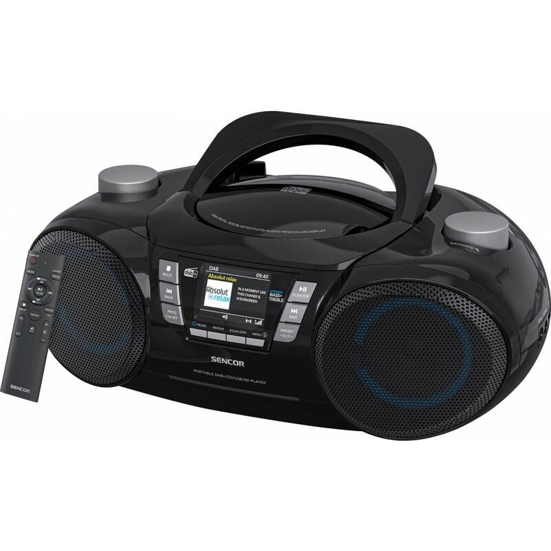 Boombox Con Dab+ Spt 6510 Reproductor Cd/Mp3/Usb/Sd Bluetooth