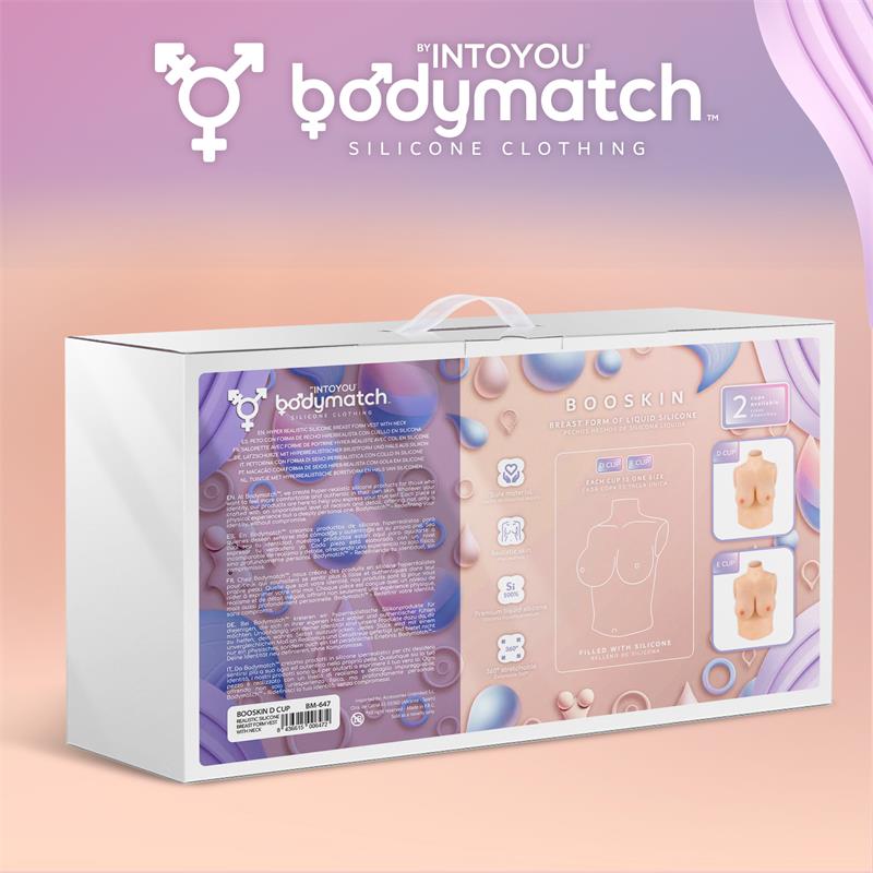 Booskin Pechos De Silicona Copa D Silicona Líquida