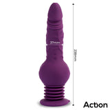 Booster Vibrador Con Thrusting Ultra Jet Thruster Con Potente Ventosa