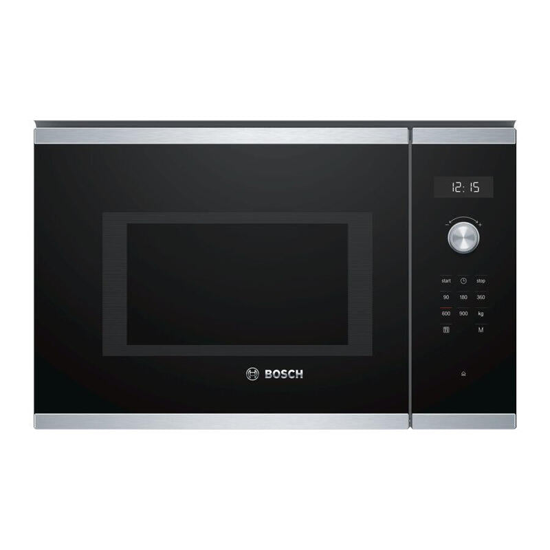 Bosch Bfl554ms0 Microwave Oven , Serie 6, Built-In, 900w, 25l, Stainless Steel