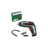 Bosch Bricolaje Y Jardín Destornillador Inalámbrico Ixo 7 Flexi-Set 3,6 Voltios Verde Negro, Batería Li-Ion 2,0 Ah, Extensión Flexible 30 Cm 06039e000a