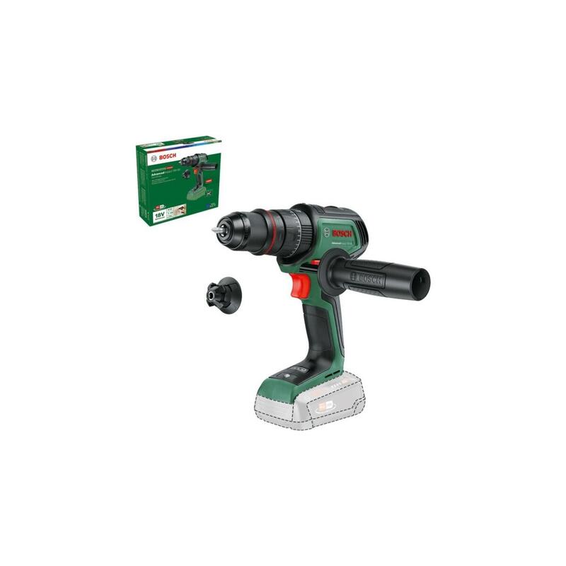 Bosch Bricolaje Y Jardín Taladro De Impacto A Batería Advancedimpact 18v-80 Quicksnap Solo Verde Negro, Sin Batería Ni Cargador, Power For All Alliance 06039e2100
