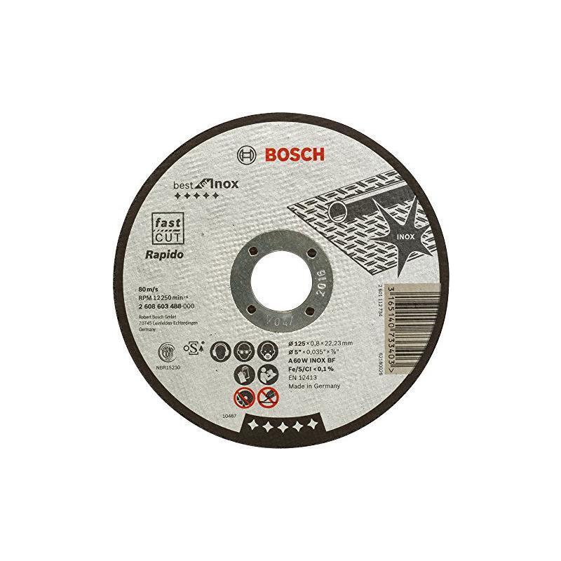 Bosch Disco De Corte Best For Inox, Rapido, Ø 125mm 2608603488