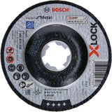Bosch Disco De Corte X-Lock Expert For Metal 115mm Acodado 2608619256