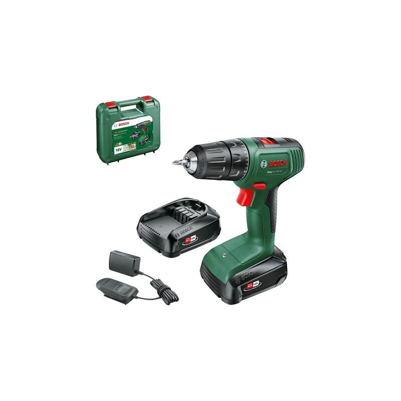 Bosch Heimwerken & Garten Easyimpact 18v-40, 06039d8108, Taladro/Destornillador Verde/Negro