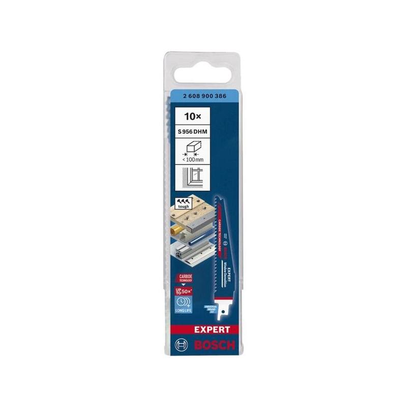 Bosch Hoja De Sierra De Sable Expert "Window Demolition" S 956 Dhm, 10 Piezas 2608900386