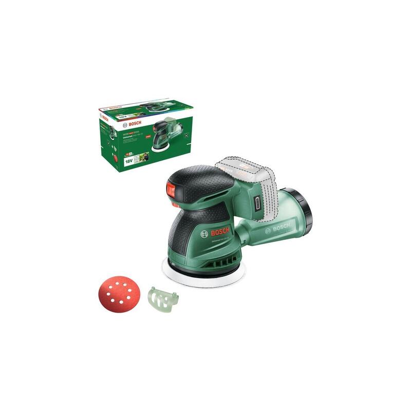 Bosch Home Wilds & Garden Akku-Excentral Grinder Universal Orbit 18v-20 Solo, 18 Volt Green, Sin Batería Y Cargador, Energía Para Toda Alianza 06033e4100