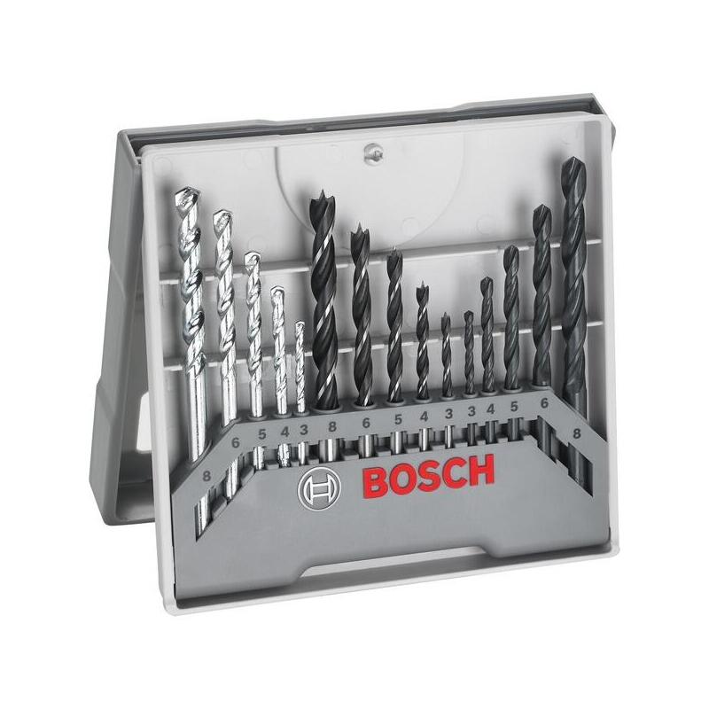 Bosch Juego De Brocas Mixtas, 15 Piezas 2607017038