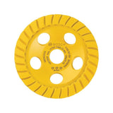 Bosch Muela De Copa De Diamante Ideal Para Universal Turbo, 125 Mm, Muela Abrasiva 2608201231