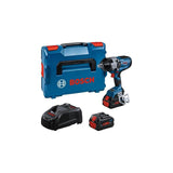 Bosch Professional Atornillador De Impacto A Batería Biturbo Gds 18v-1600 Hc Professional, 18volt Azul/Negro, 2x Batería Procore18v 8,0ah, 3/4", En L-Boxx 06019m1002