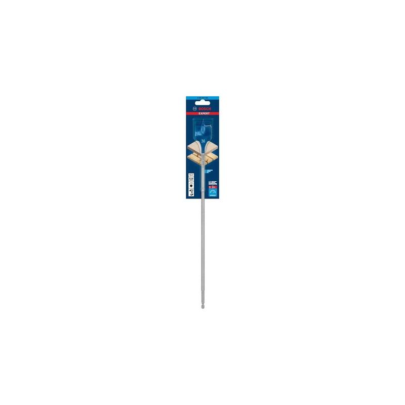 Bosch Professional Expert Broca Fresadora Plana Selfcut Speed, Ø 36mm Longitud 400mm 2608900356