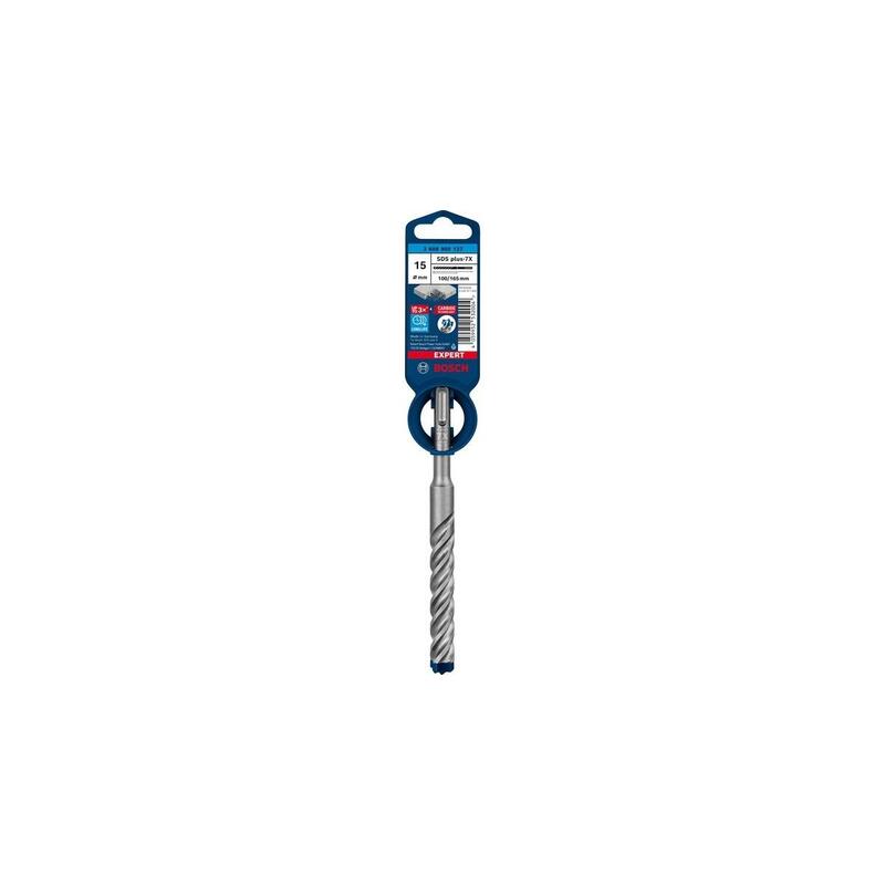 Bosch Professional Expert Taladro Percutor Sds-Plus-7x, Ø 15 Mm, Longitud Útil 100 Mm 2608900127