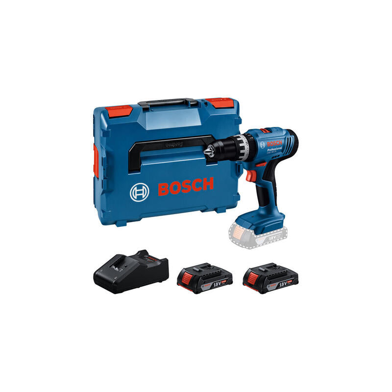 Bosch Professional Gsb 18v-25, 06019k9302, Martillo Atornillador Azul/Negro