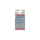 Bosch Professional Hoja De Sierra De Calar T 118 B Basic Para Metal, 92 Mm 5 Piezas 2608631014