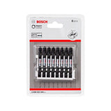 Bosch Professional Pick And Click Impact Control Juego De Puntas De Doble Hoja, 8 Piezas 65 Mm, Torx, Ph, Pz, Ranuradas 2608522344