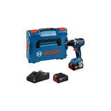 Bosch Professional Taladro Atornillador A Batería Gsr 18v-65 Professional, 18 Voltios Azul, 2 Baterías De Iones De Litio De 5,0 Ah, En L-Boxx 06019n3203