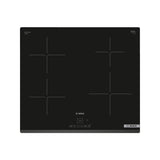 Bosch Pue63kbb6e Placa De Inducción, Número De Quemadores Zonas De Cocción 4, Sin Marco, Ancho 60 Cm, Negro