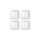 Bosch Smart Home Wall Switches Para Actuadores Inteligentes 4 Set White, 4 Piezas 8750002834