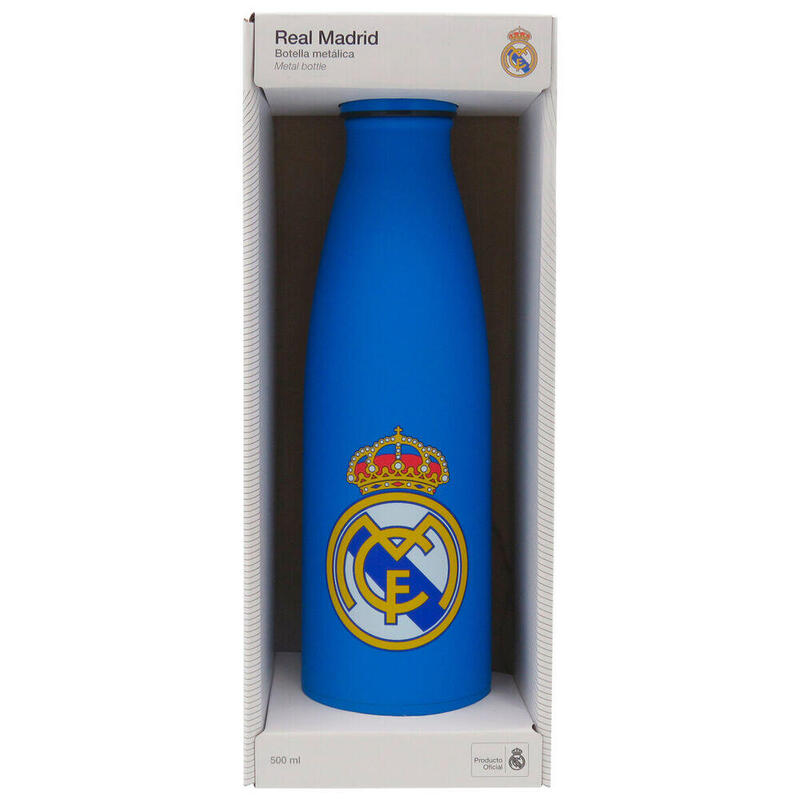 Botella Acero Inoxidable Real Madrid 500ml