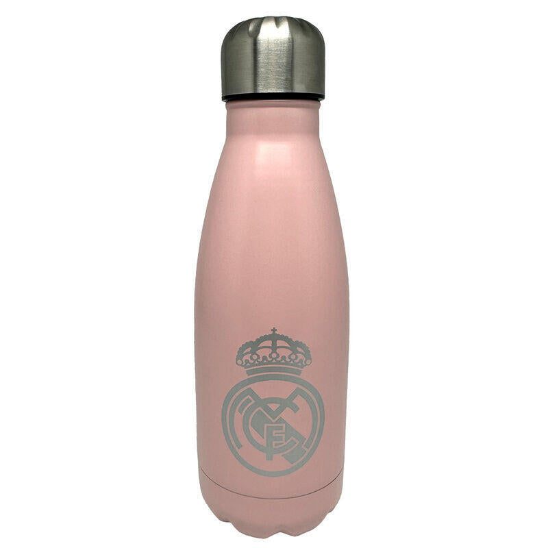 Botella Acero Inoxidable Real Madrid 550ml Rosa