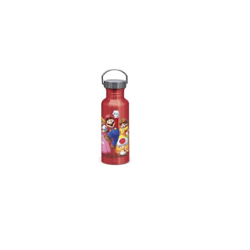 Botella Aluminio Nomad 800ml Super Mario