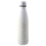 Botella Blanca Acero Inoxidable Real Madrid 600ml