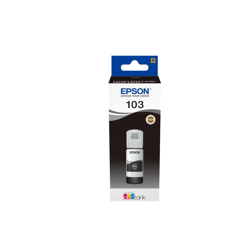 Botella De Tinta Original Epson 103 Negro