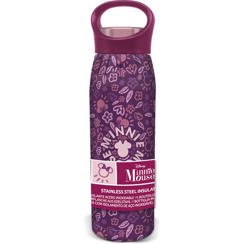 Botella Glam Termo Acero Inoxidable 665 Ml Minnie Mouse Cherrylicious