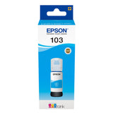 Botella Original Epson 103 Cian - C13t00s24a10 Ml-65