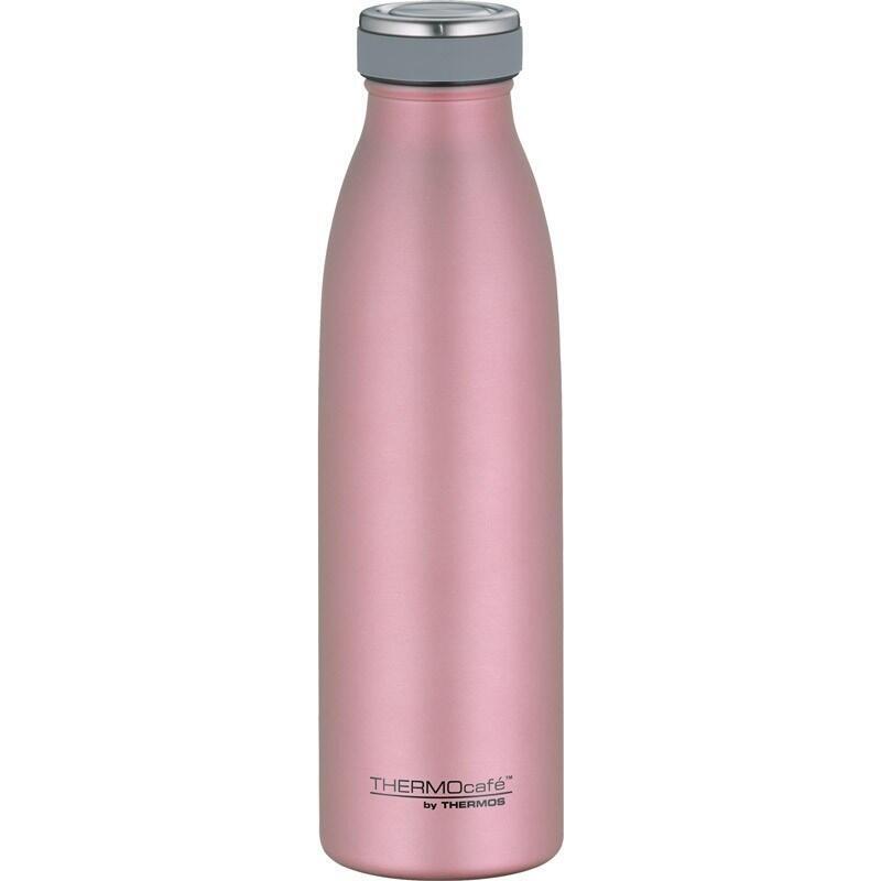Botella Térmica 500 Ml Termocafé - Rosa-Oro