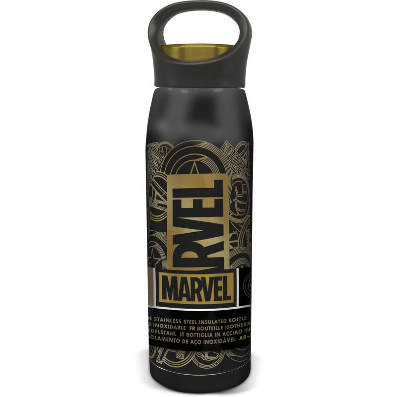 Botella Térmica Inox 665 Ml Marvel Golden