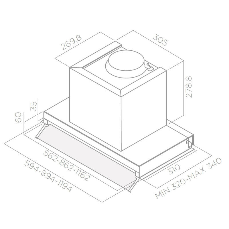Boxin Lux Lx/Ix/A/60    Elica Hood