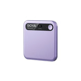 Boya Notra Ai Powered Audio Transcripter, Summanizer And Wireless Note Recorder, 64gb, Purple Eu