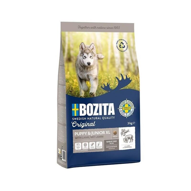 Bozita Original Puppy & Junior Xl Lamb - Alimento Seco Para Perros - 12kg