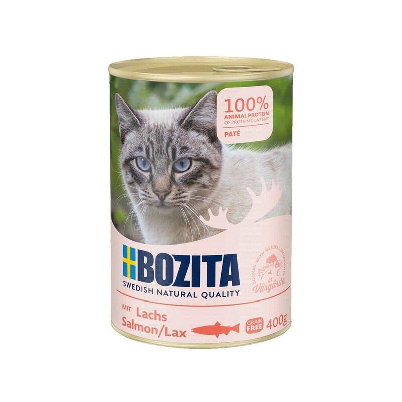 Bozita Paté De Salmón - Comida Húmeda Para Gatos - 400g