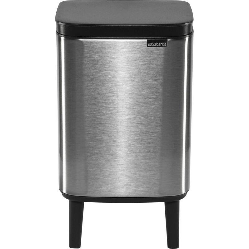 Brabantia Bo Mülleimer Hi 4 L Matt Steel Fingerprint Proof