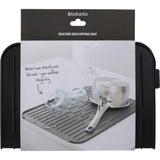 Brabantia Draining Mat Silicon Dark Grey