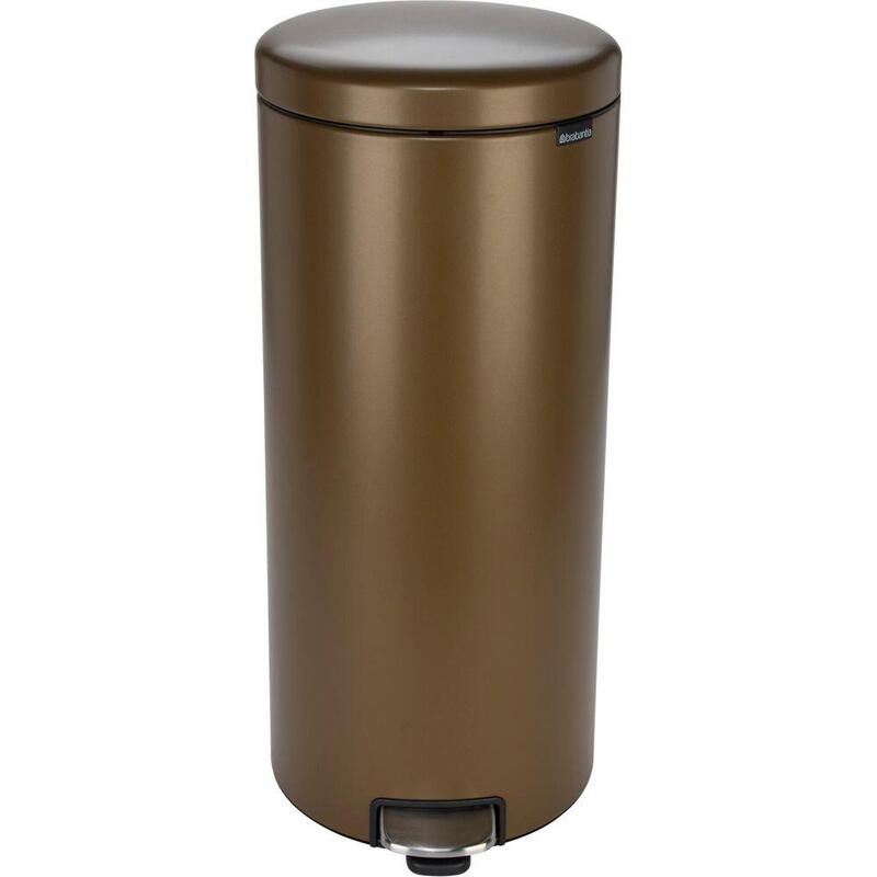 Brabantia Treteimer Newicon 30 Liter Warm Brass