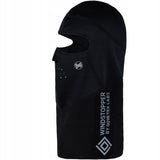 Braga Buff Windproof Balaclava Solid, Negro