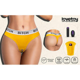 Braguita Abierta Con Bala Vibradora Y Control Remoto Talla S